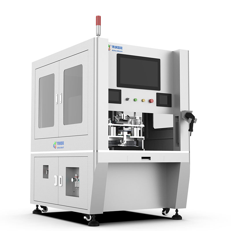 Integrated automatic pipe installation and silencer installation machine